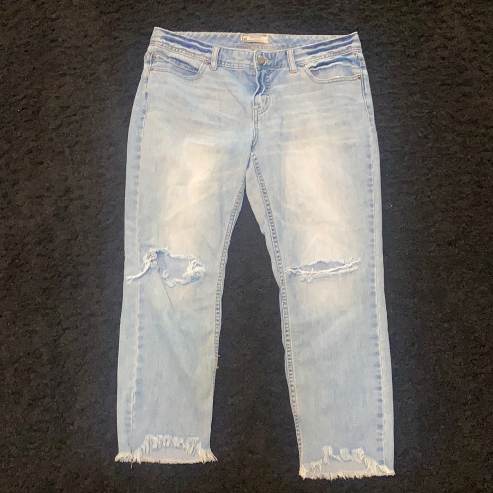 Free People Distressed Jeans